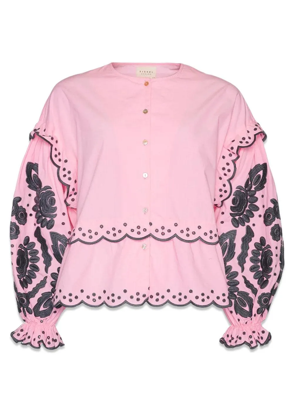 Mathilde organic cotton top - Light Pink