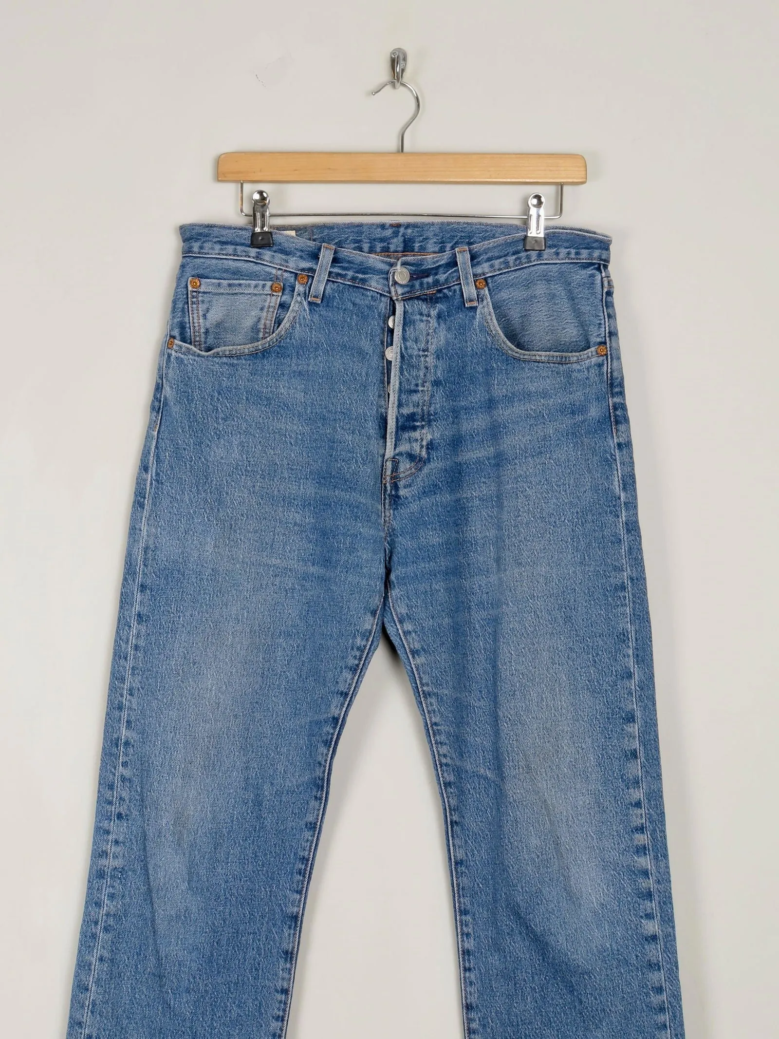 Men's Blue Denim Levi’s 501s Jeans 32/32