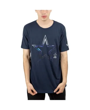 Men's dark blue dallas cowboys sideline New Era T-shirt, blue