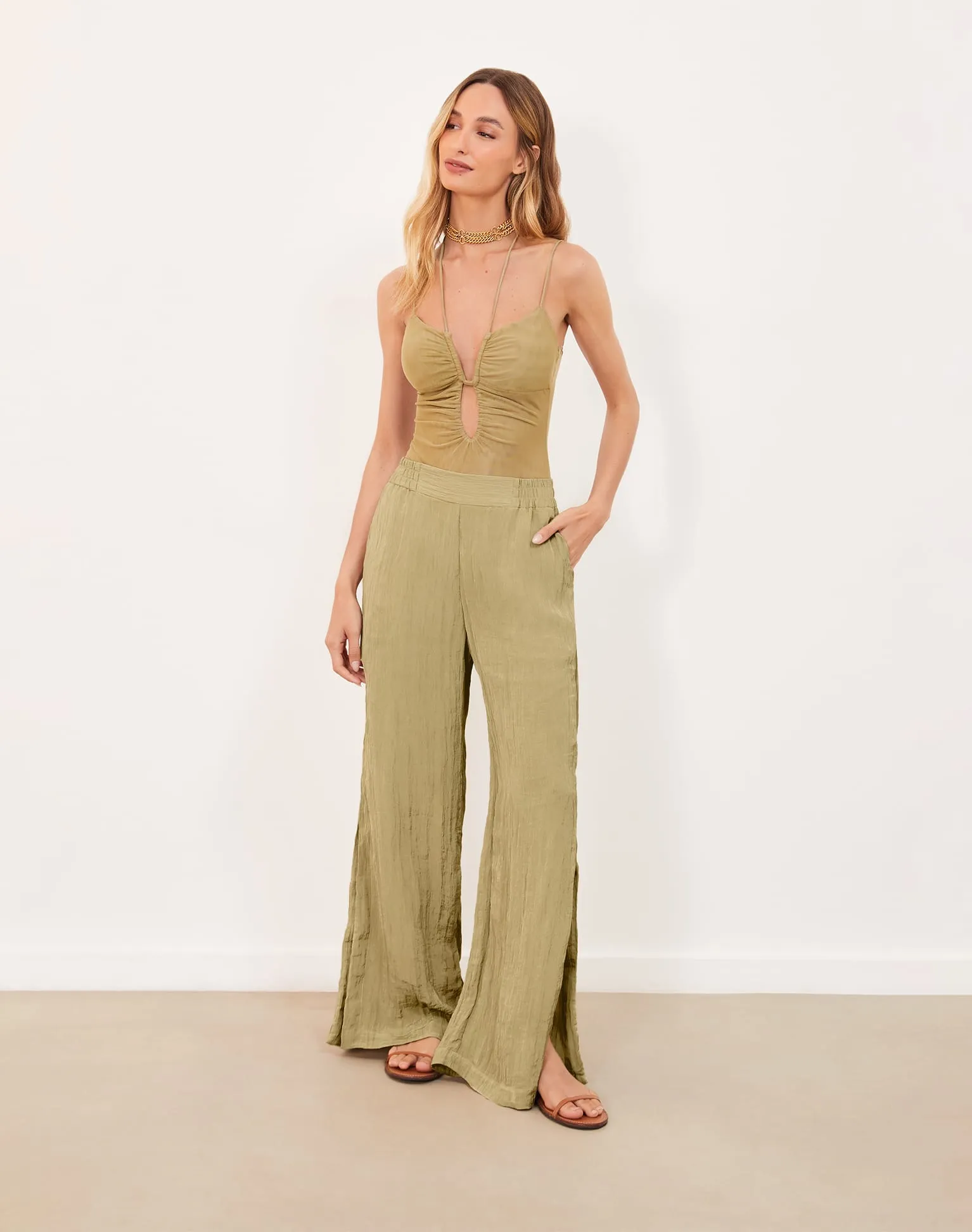 Misha Bodysuit - Olivine