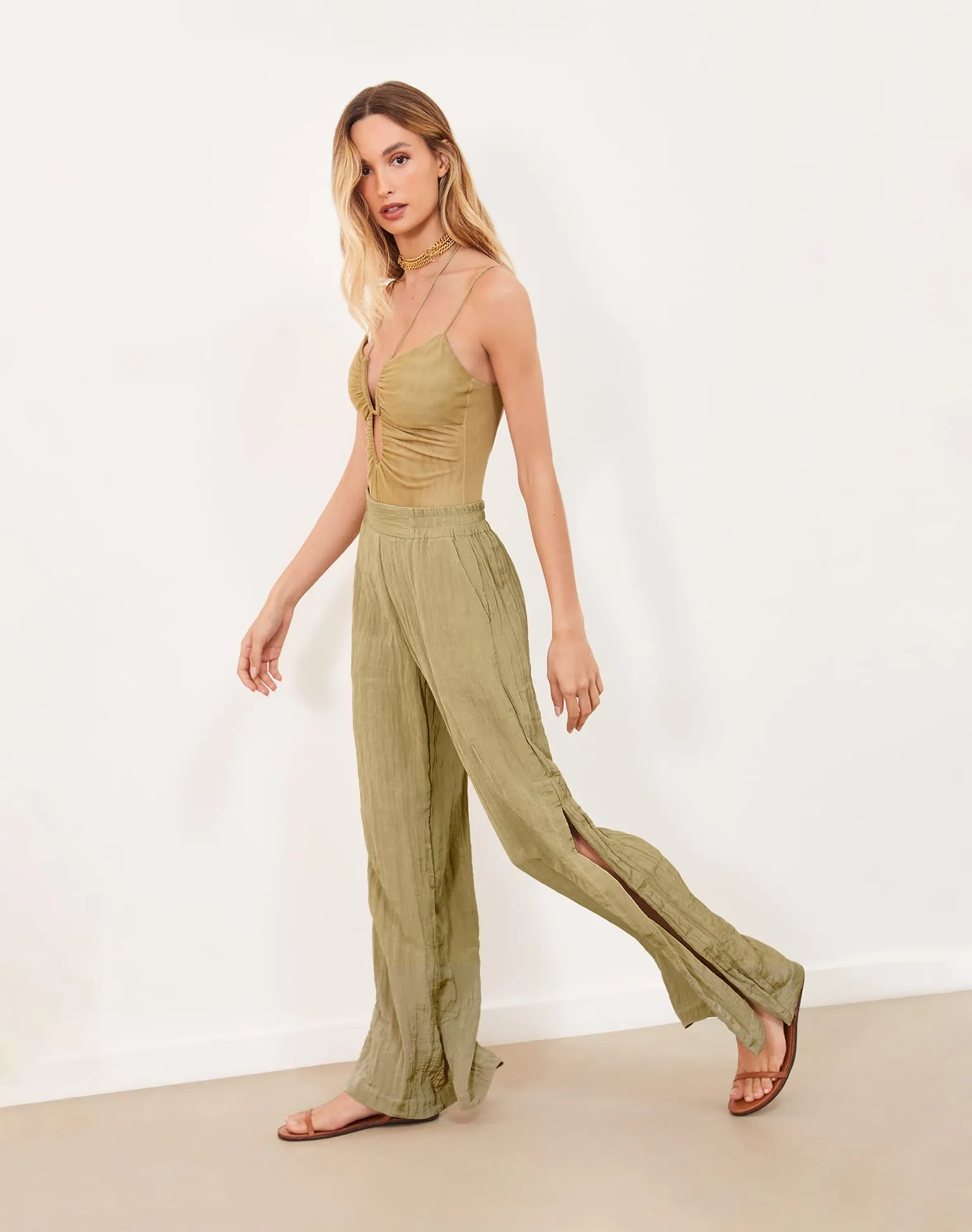 Misha Bodysuit - Olivine