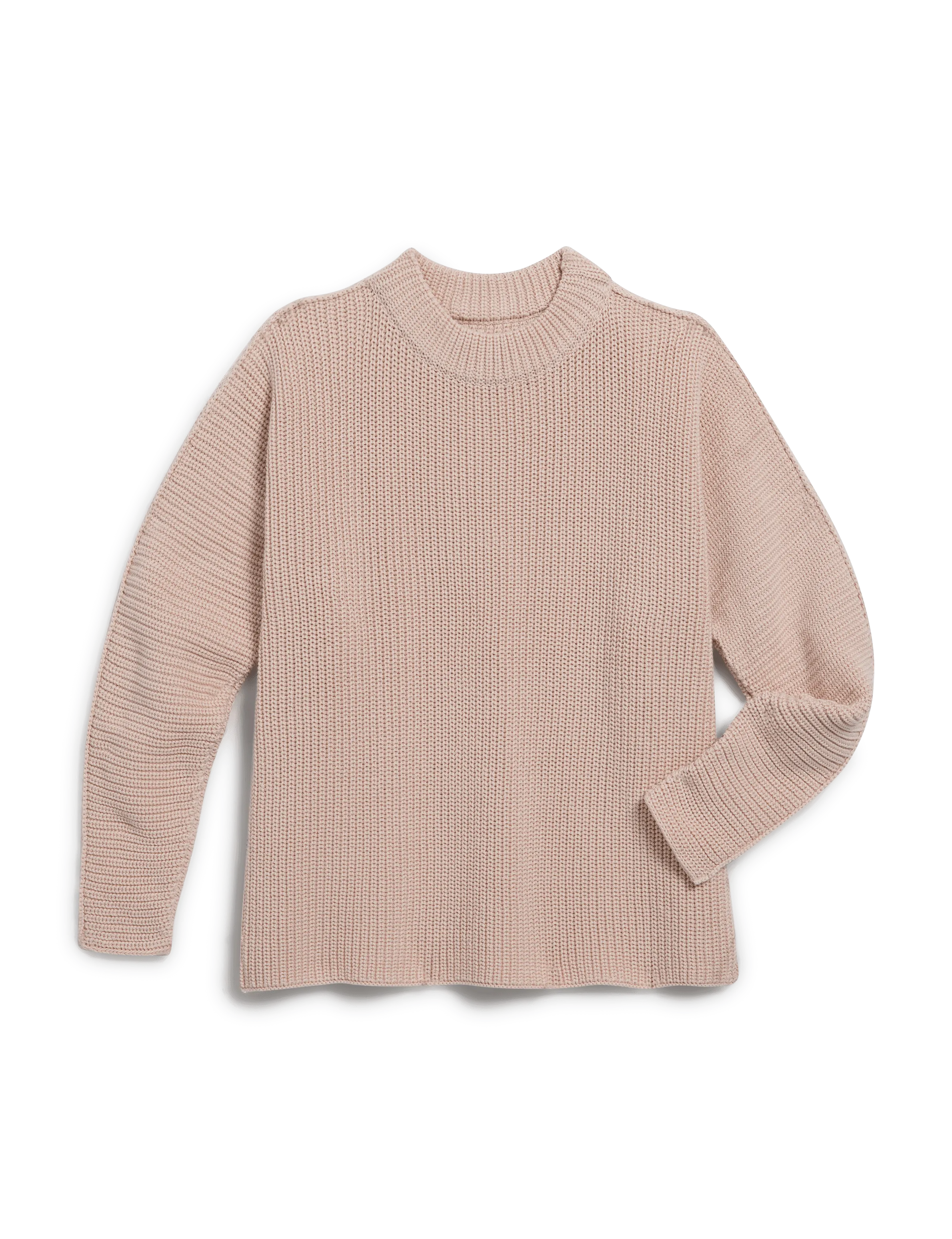 MONTECITO SWEATER Vintage Rose, Pure Italian Cotton