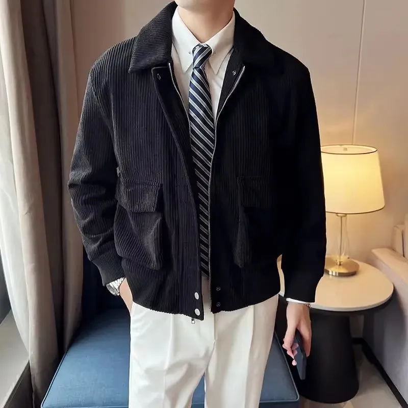 New  Elite Men Fit Spring Autumn  Jacket for Men Stylish Casual Jacket Blazer