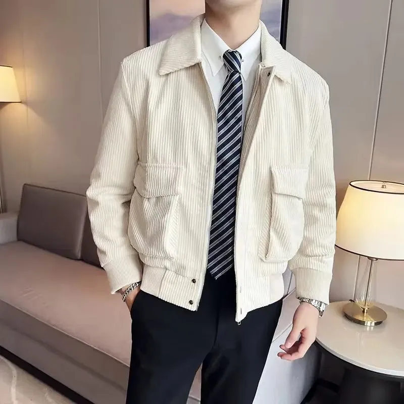 New  Elite Men Fit Spring Autumn  Jacket for Men Stylish Casual Jacket Blazer