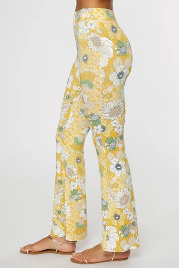 O'Neill Daisy Belle Floral Pants-Mimosa