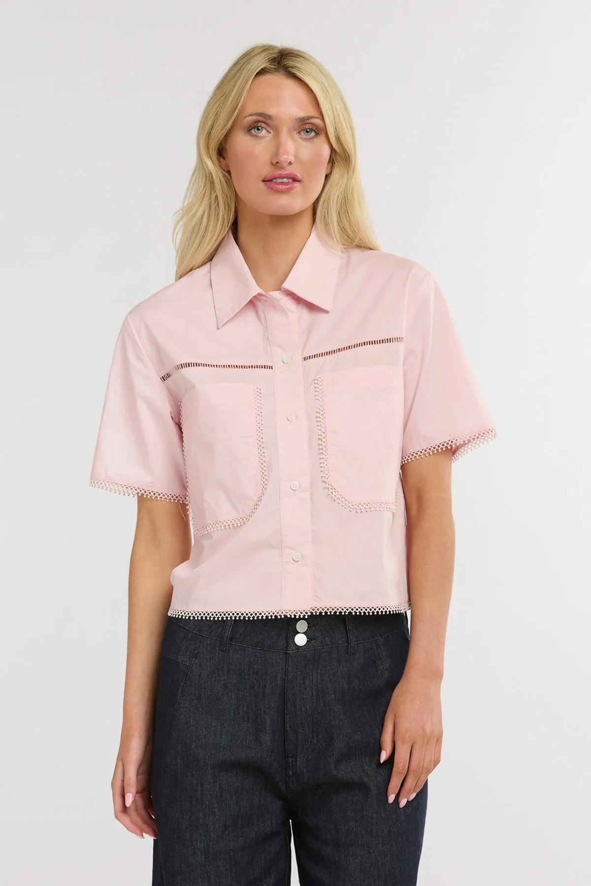 Picnic Pocket Shirt Blush