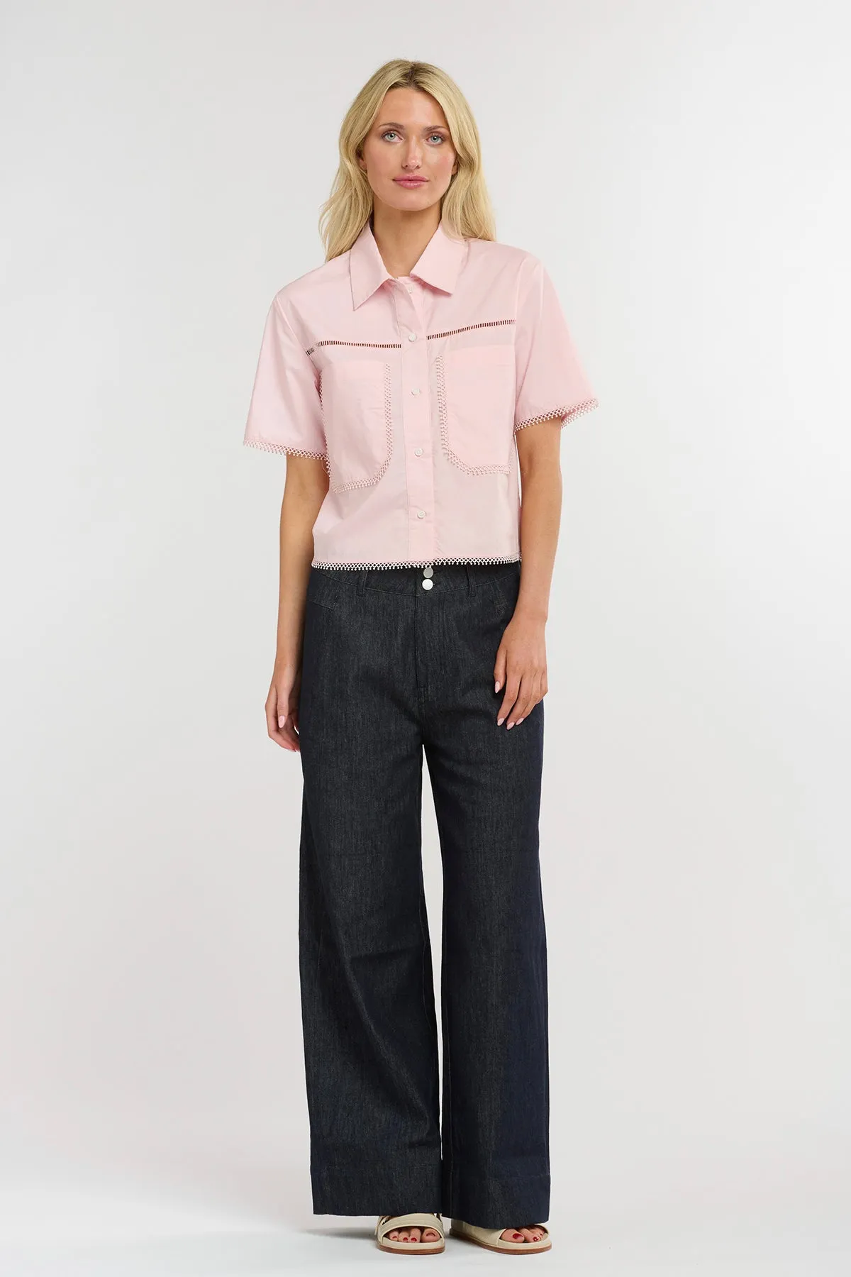 Picnic Pocket Shirt Blush