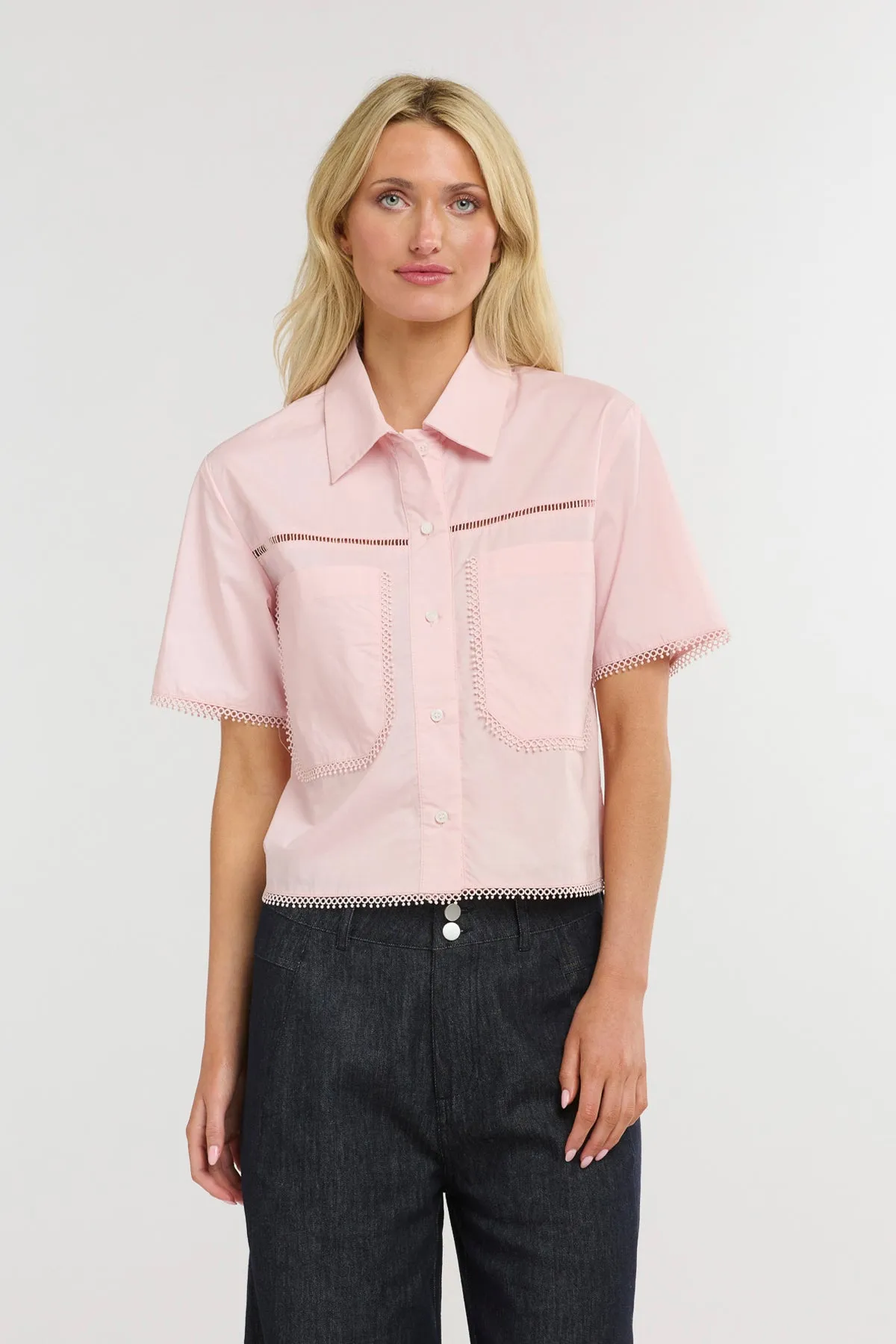 Picnic Pocket Shirt Blush