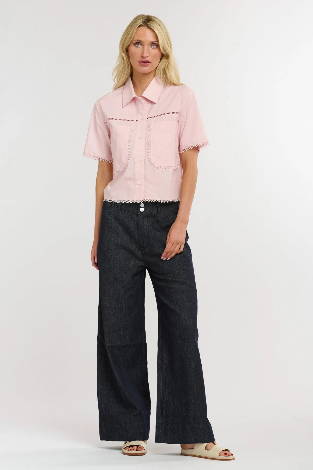 Picnic Pocket Shirt Blush