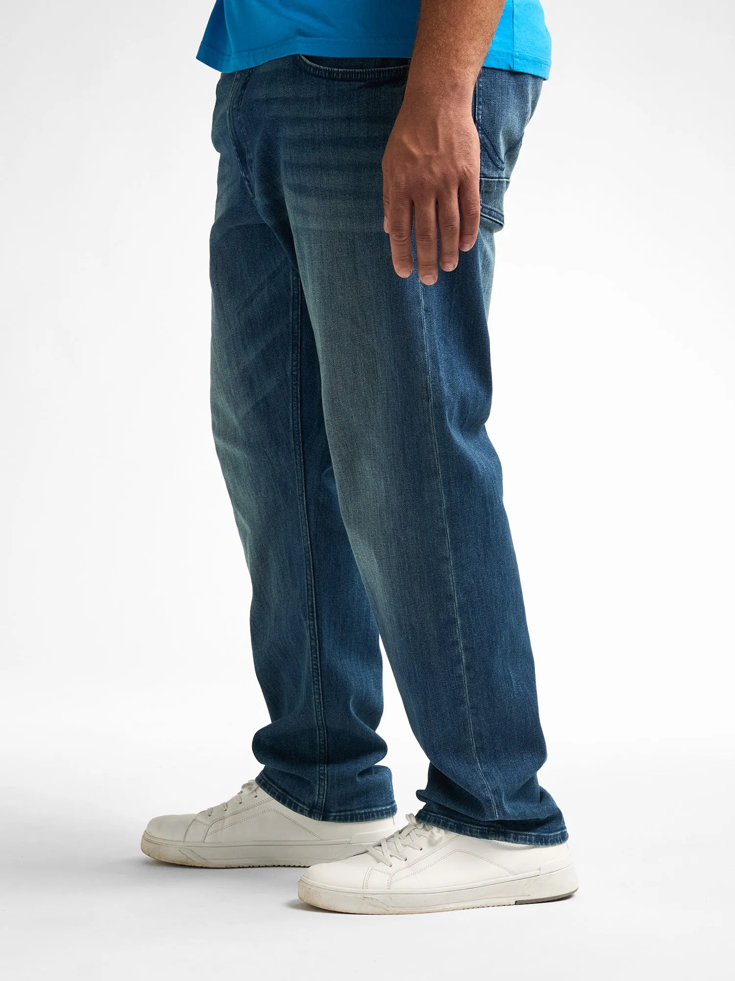Plus Size Russel Tapered Fit Jeans Anglerstone
