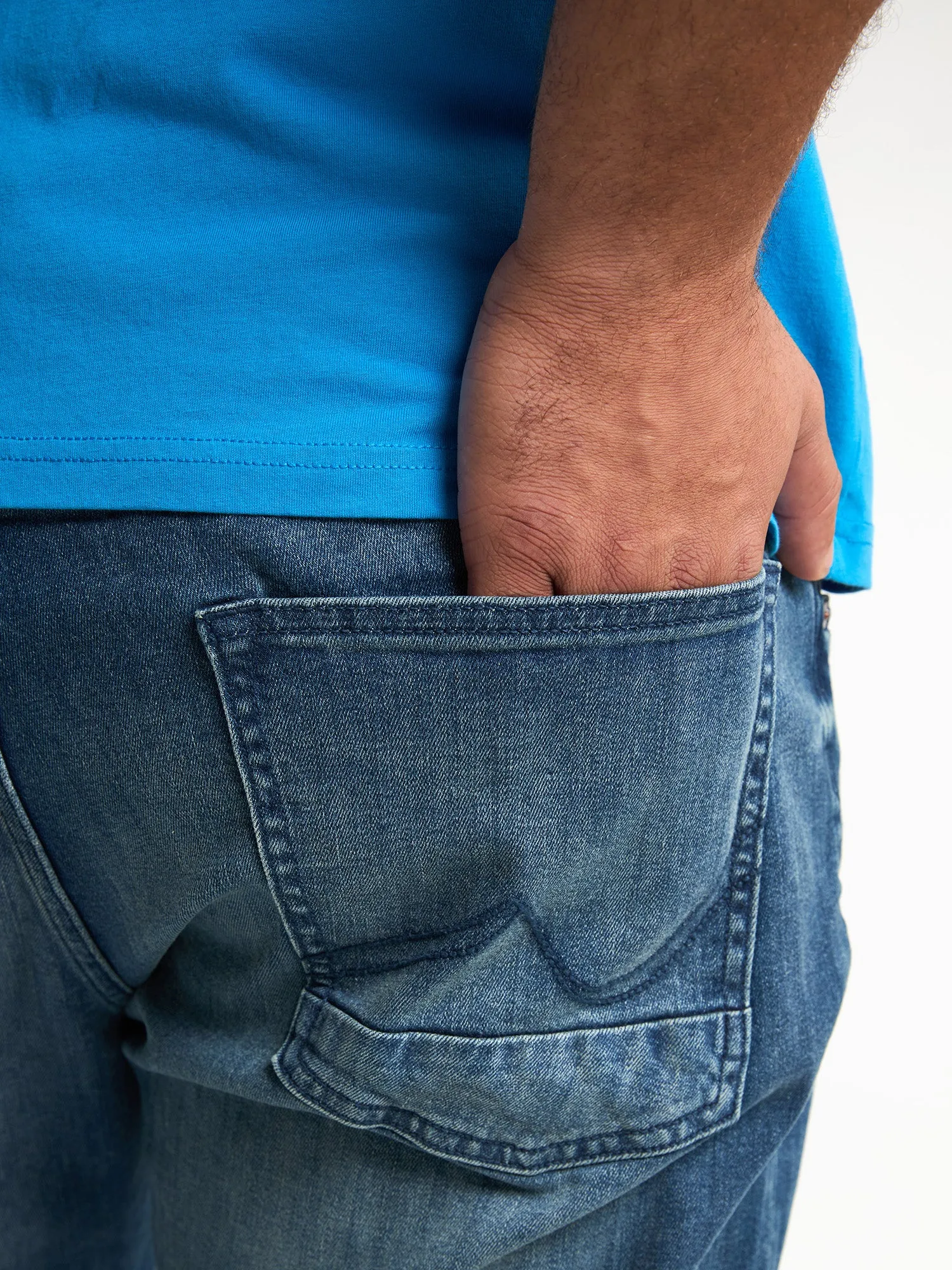 Plus Size Russel Tapered Fit Jeans Anglerstone