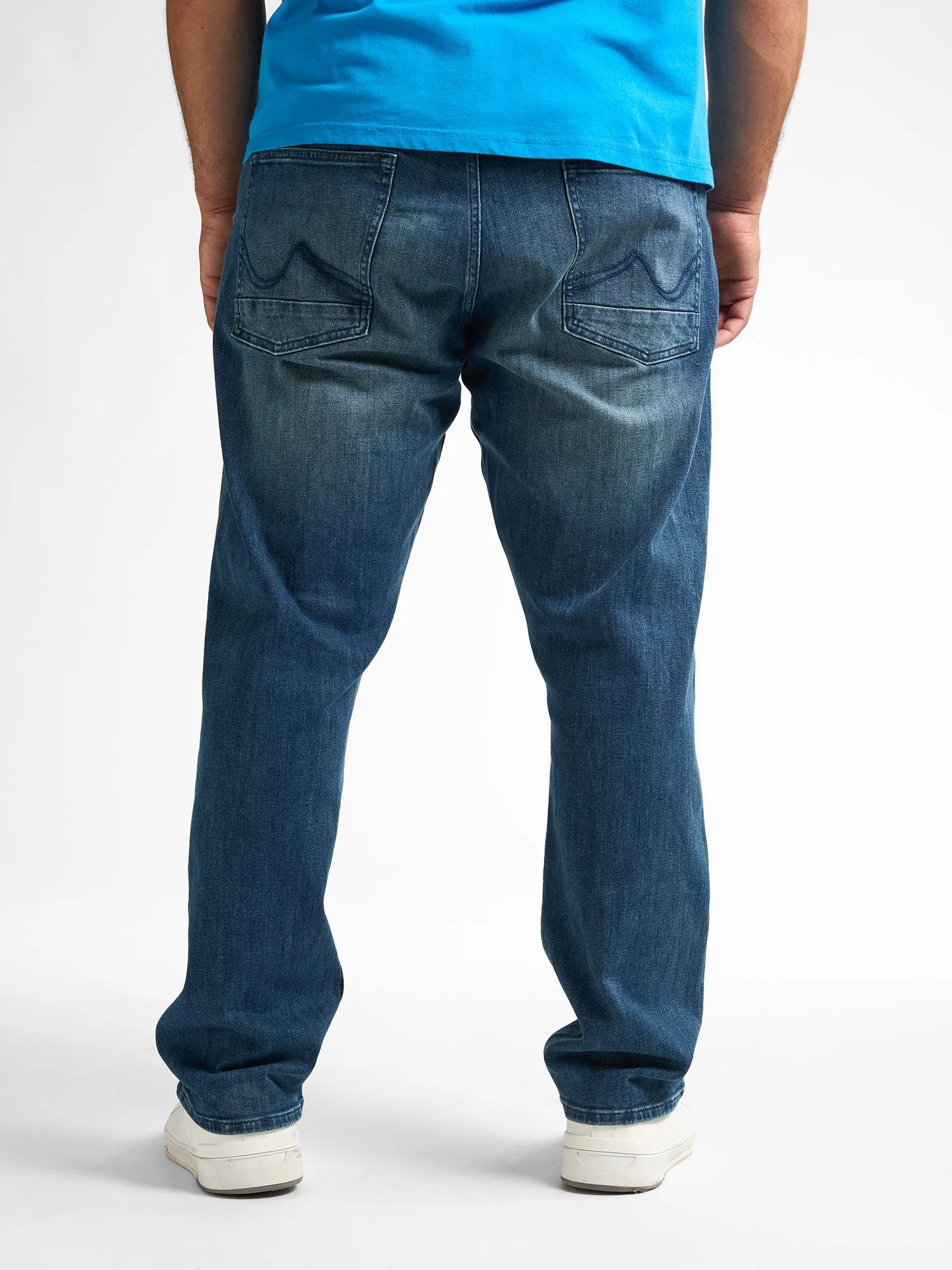 Plus Size Russel Tapered Fit Jeans Anglerstone