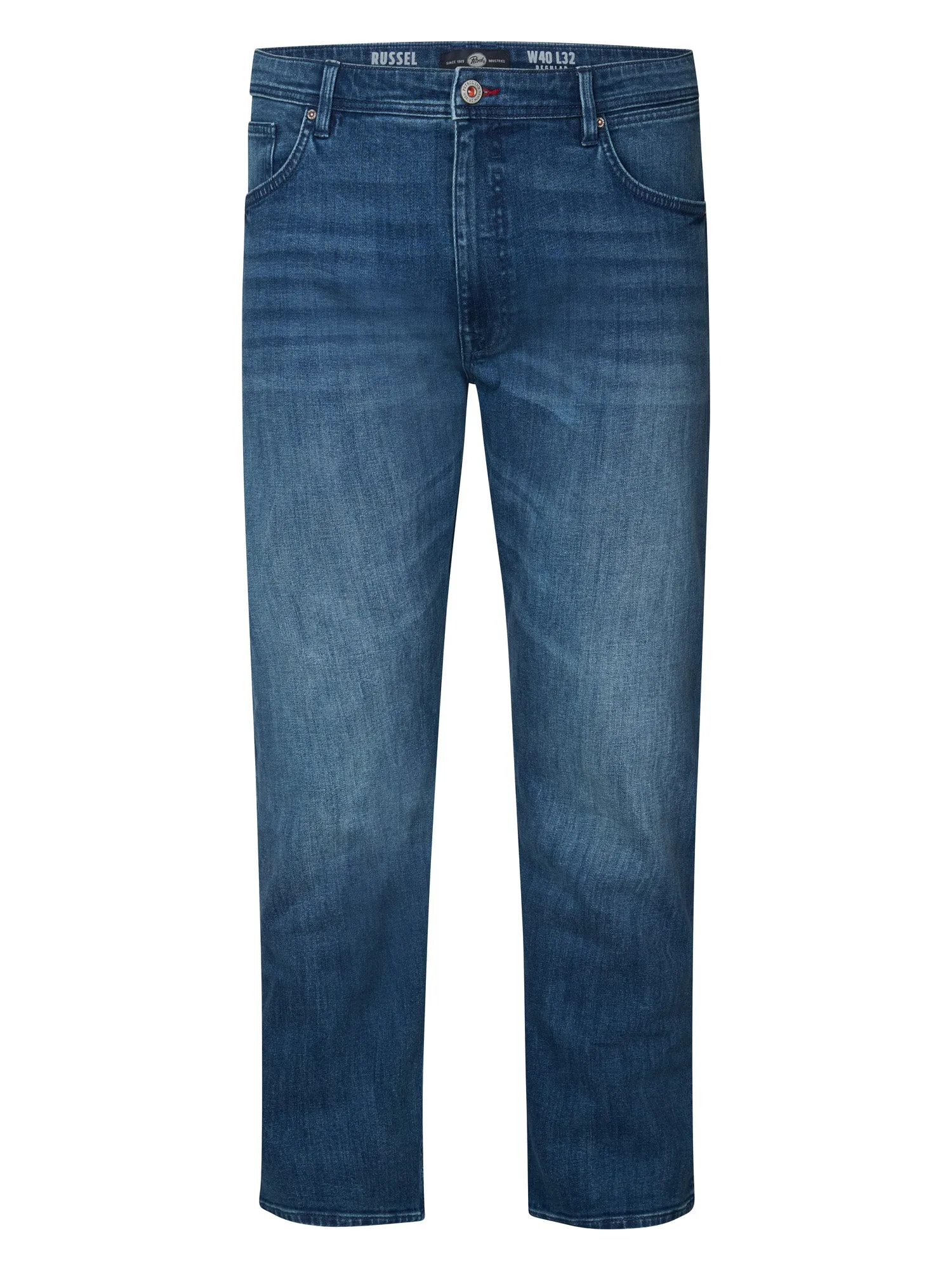 Plus Size Russel Tapered Fit Jeans Anglerstone