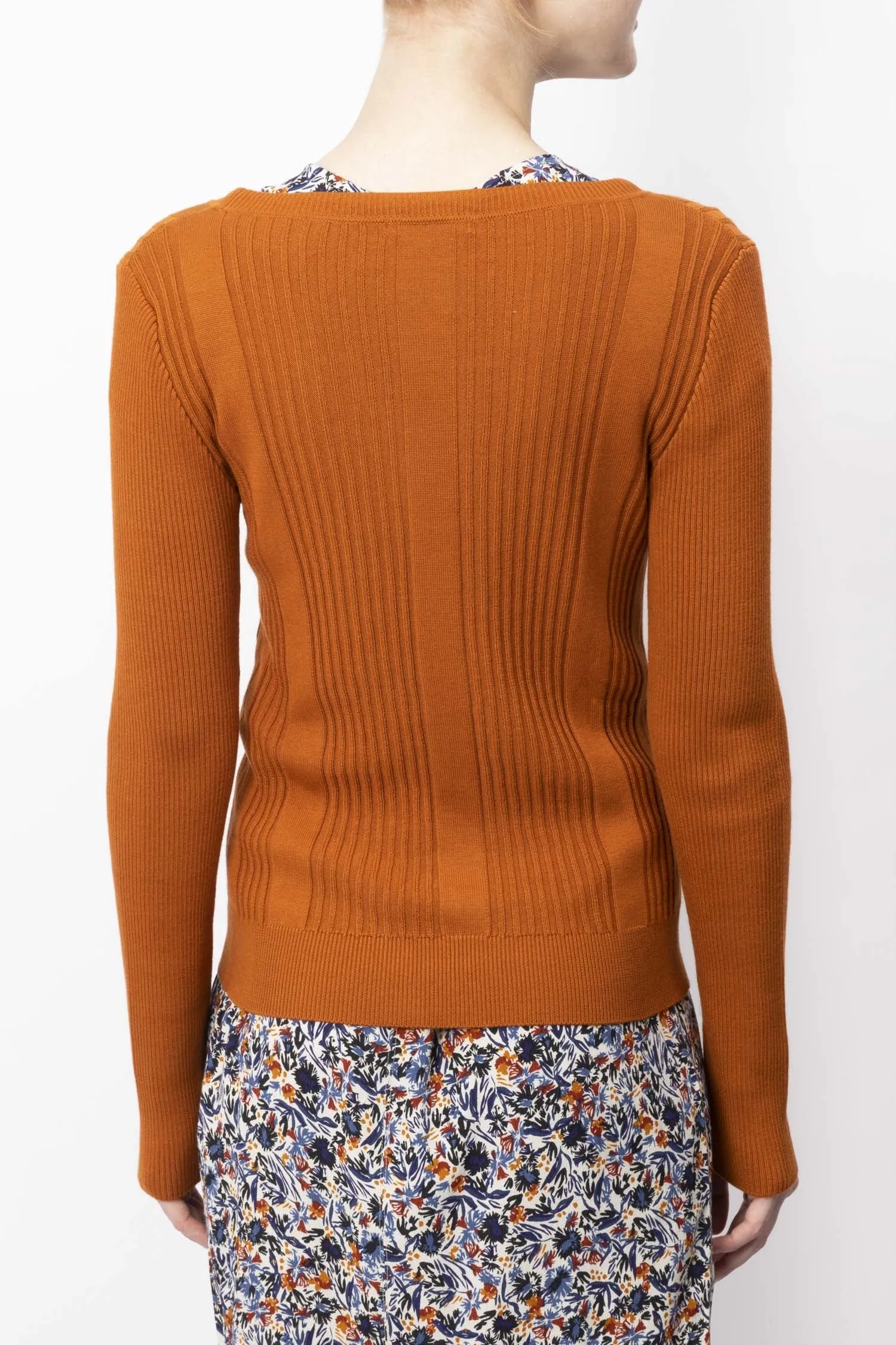 Ribbed Cardigan