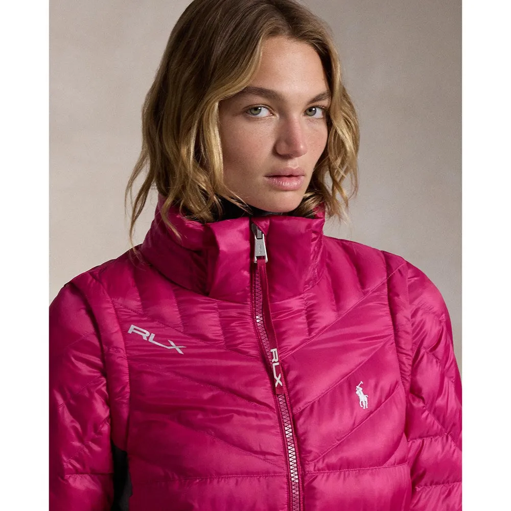 RLX Ralph Lauren Women's Basedown Quilted Full-Zip Jacket - Fuchsia Berry