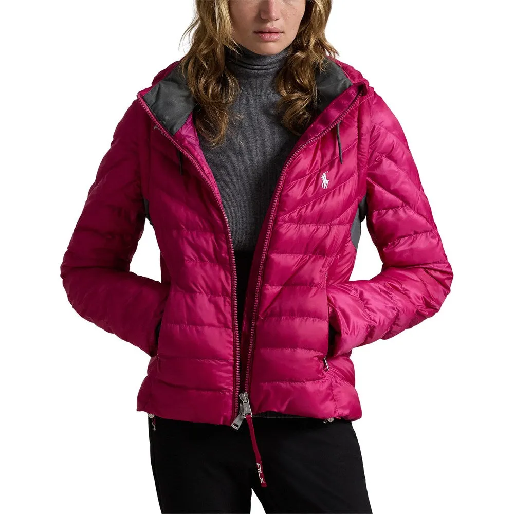 RLX Ralph Lauren Women's Basedown Quilted Full-Zip Jacket - Fuchsia Berry