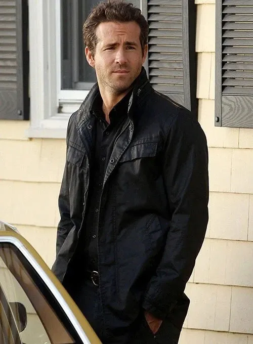 RYAN REYNOLDS R.I.P.D LEATHER JACKET