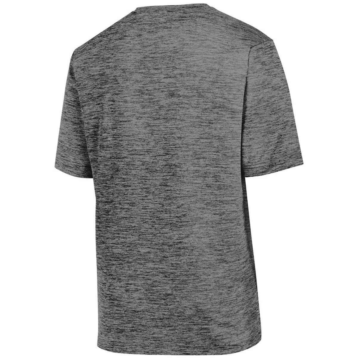 Sport-Tek Youth Grey-Black Electric PosiCharge Electric Heather Tee