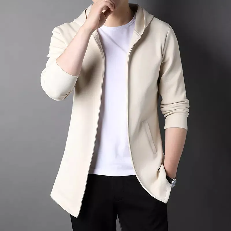 Stand Collar Zipper Jackets For Men
