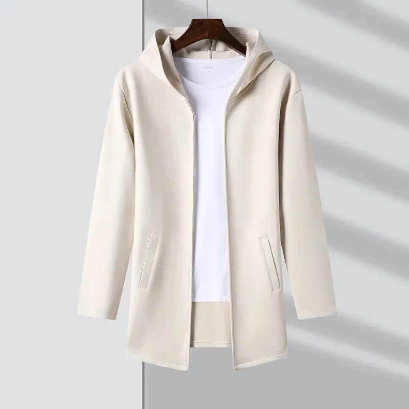 Stand Collar Zipper Jackets For Men