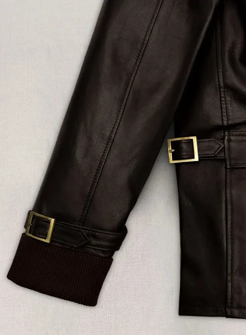 STYLISH AARON ECKHART LEATHER JACKET