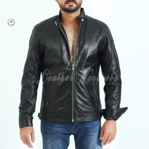 Stylish Lambskin Leather Jacket for Men
