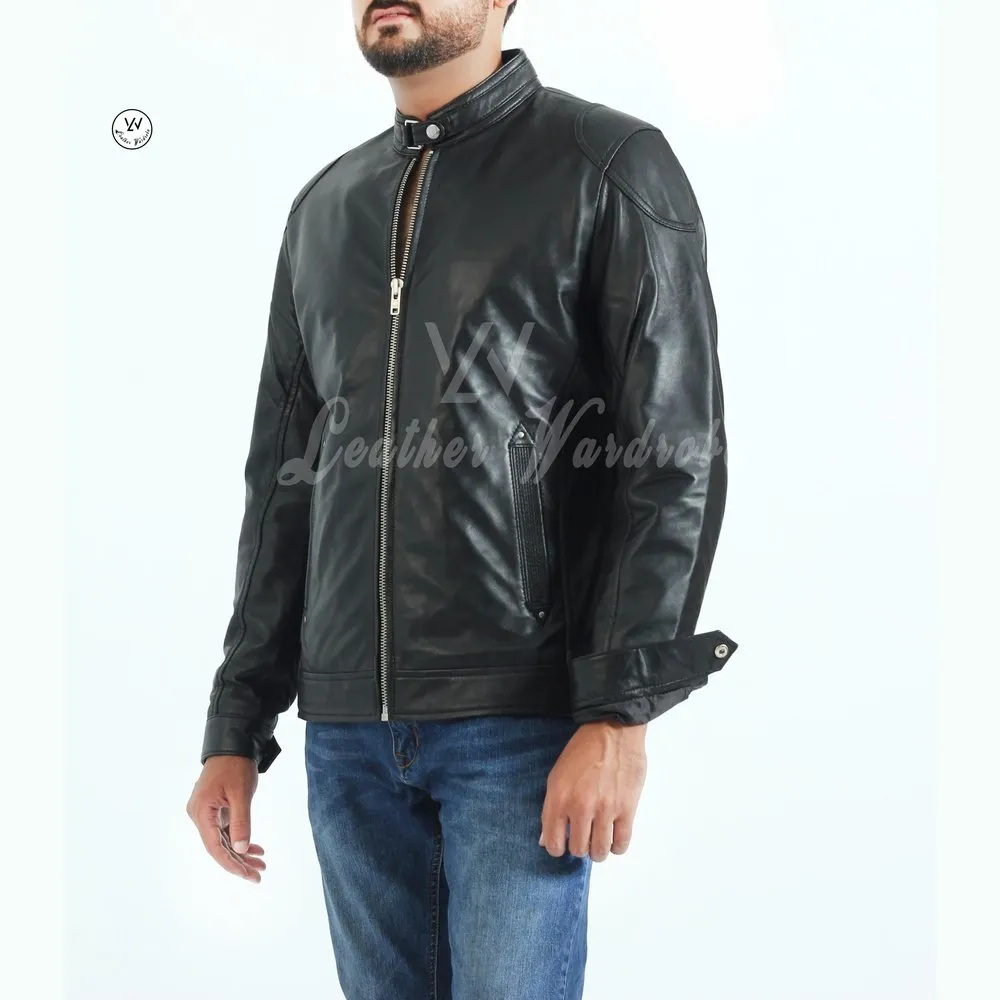 Stylish Lambskin Leather Jacket for Men