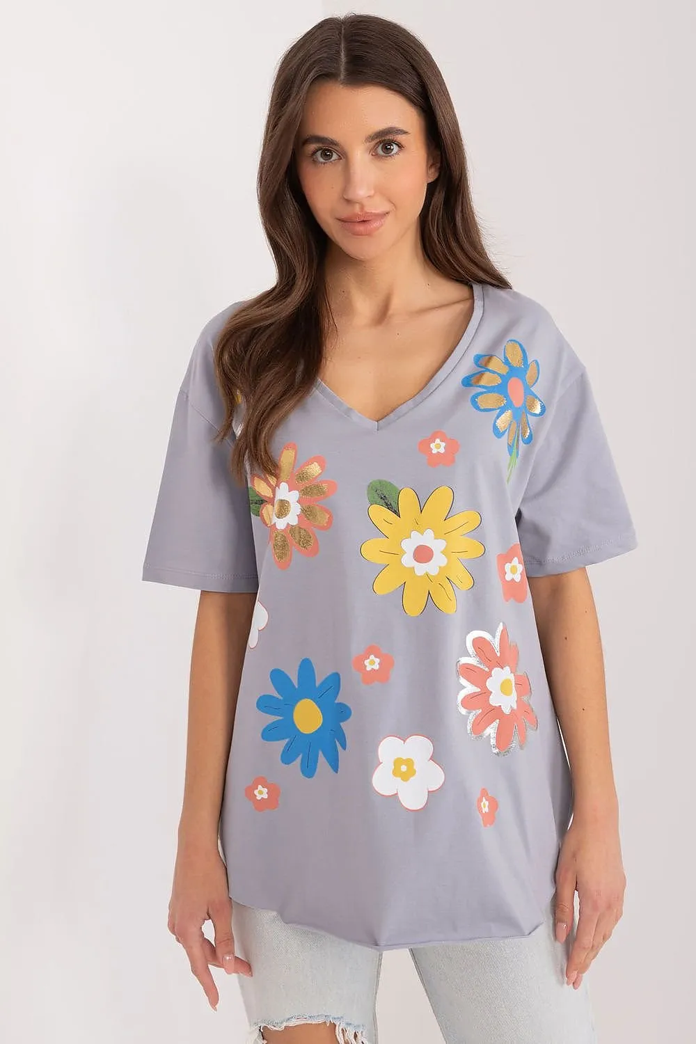 Summer Charm Floral Tee
