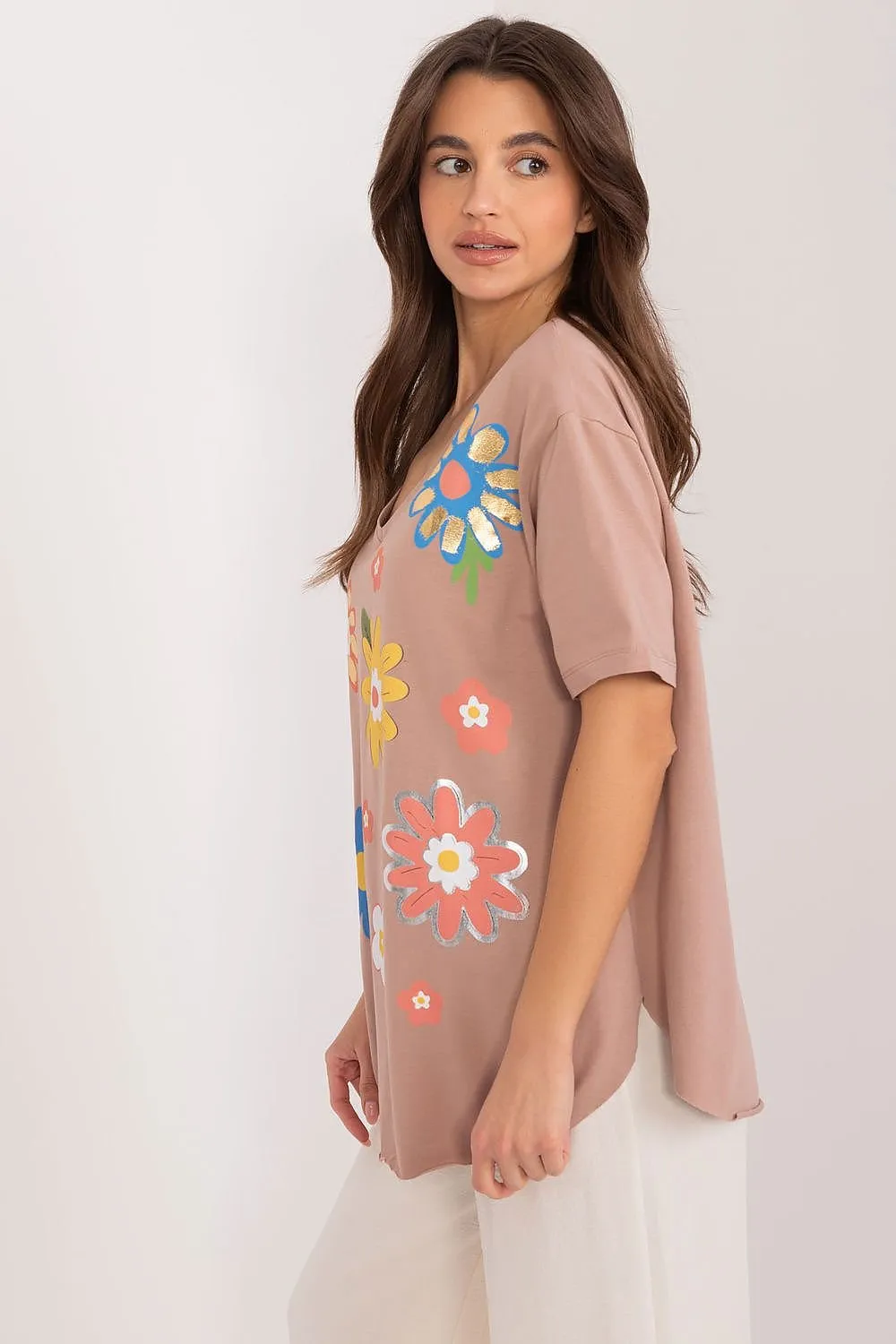 Summer Charm Floral Tee