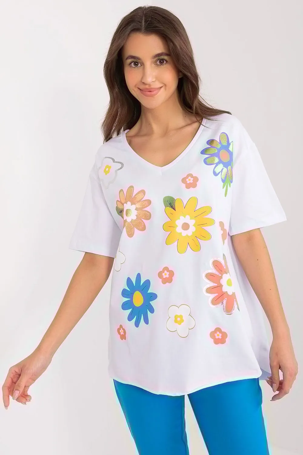 Summer Charm Floral Tee