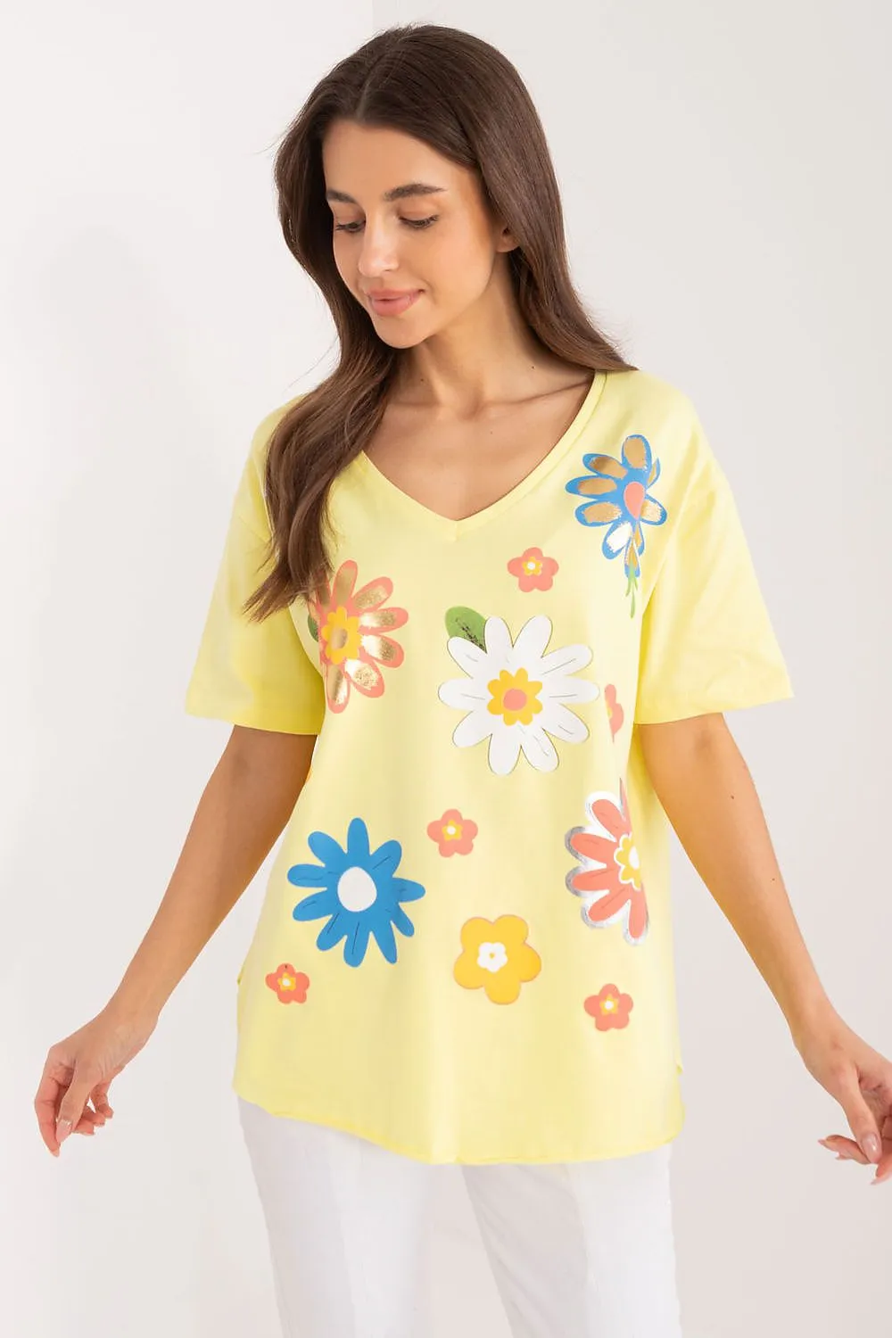 Summer Charm Floral Tee