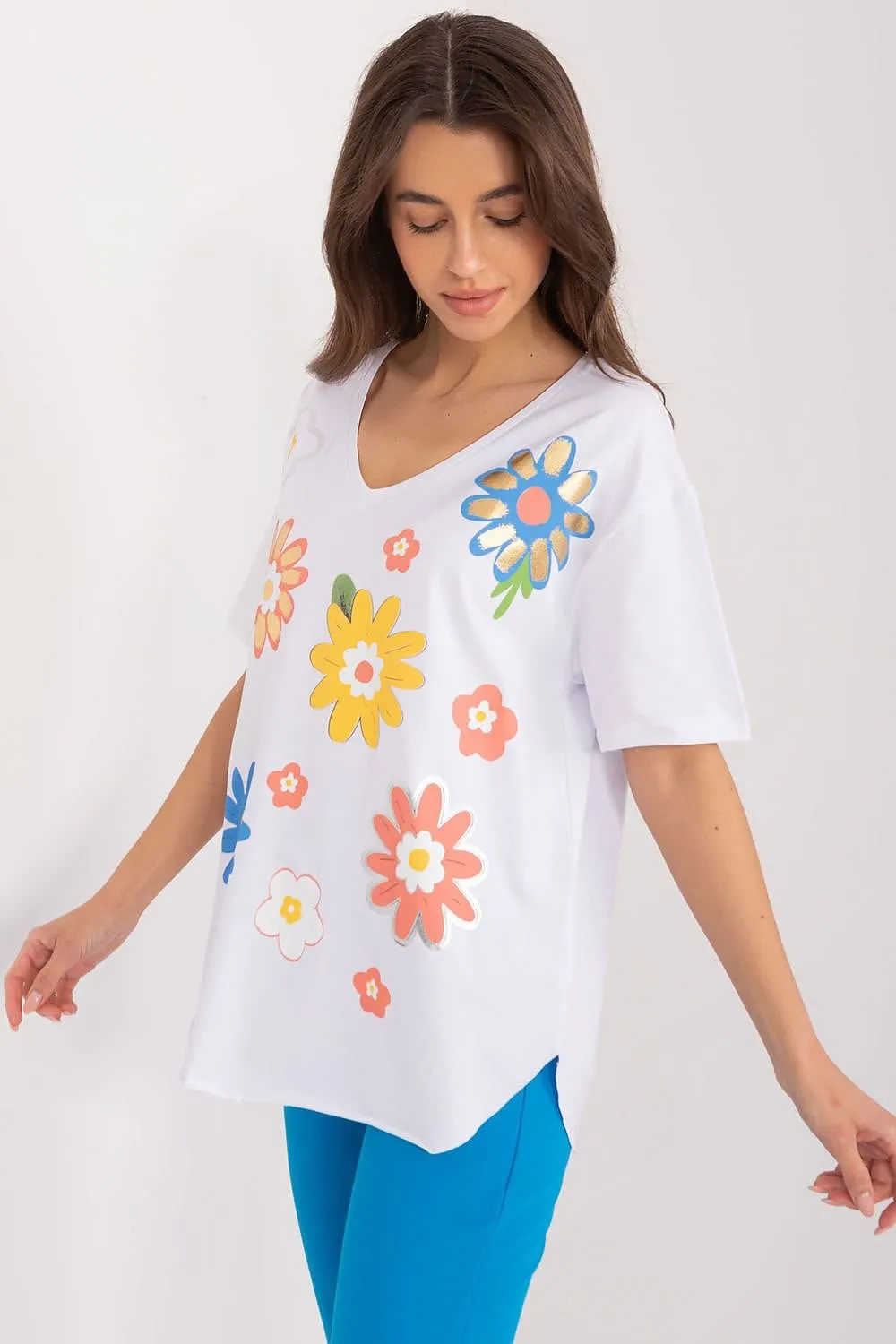 Summer Charm Floral Tee