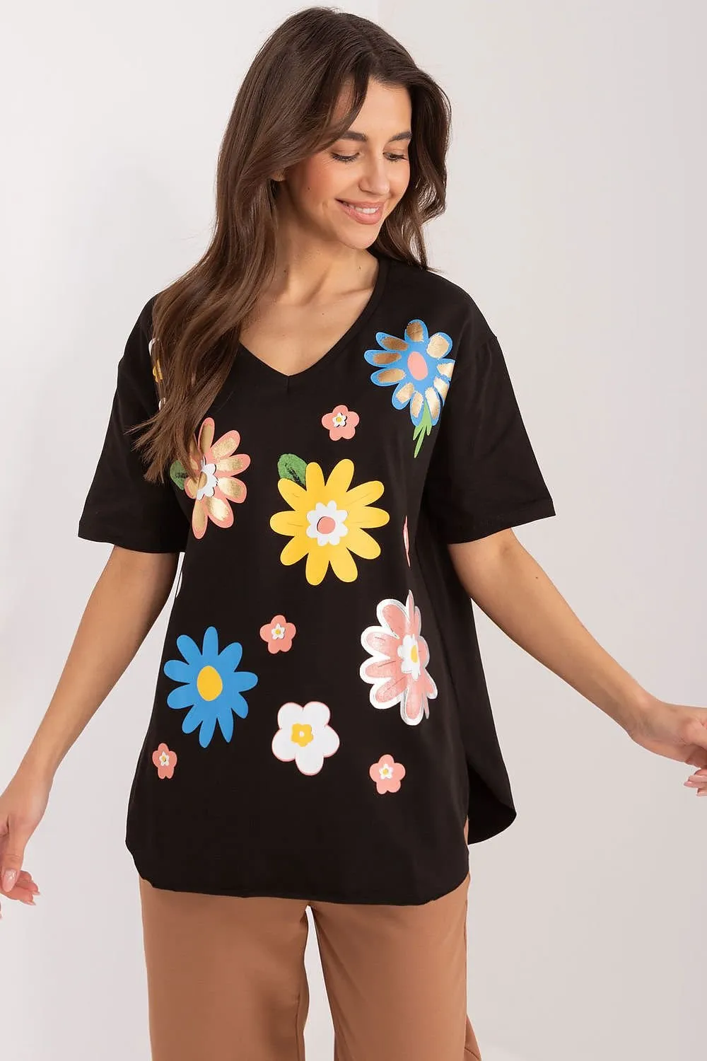 Summer Charm Floral Tee