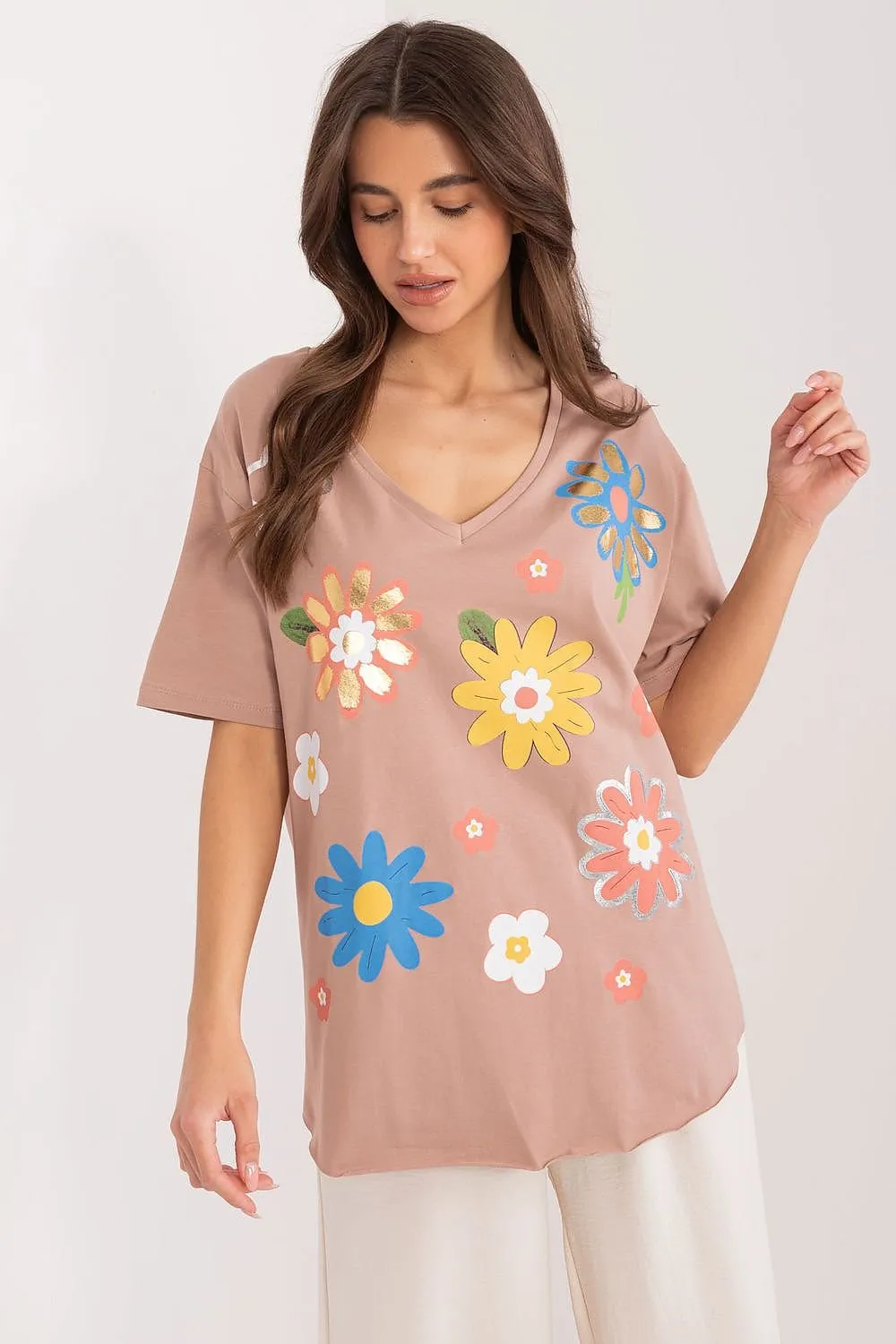 Summer Charm Floral Tee