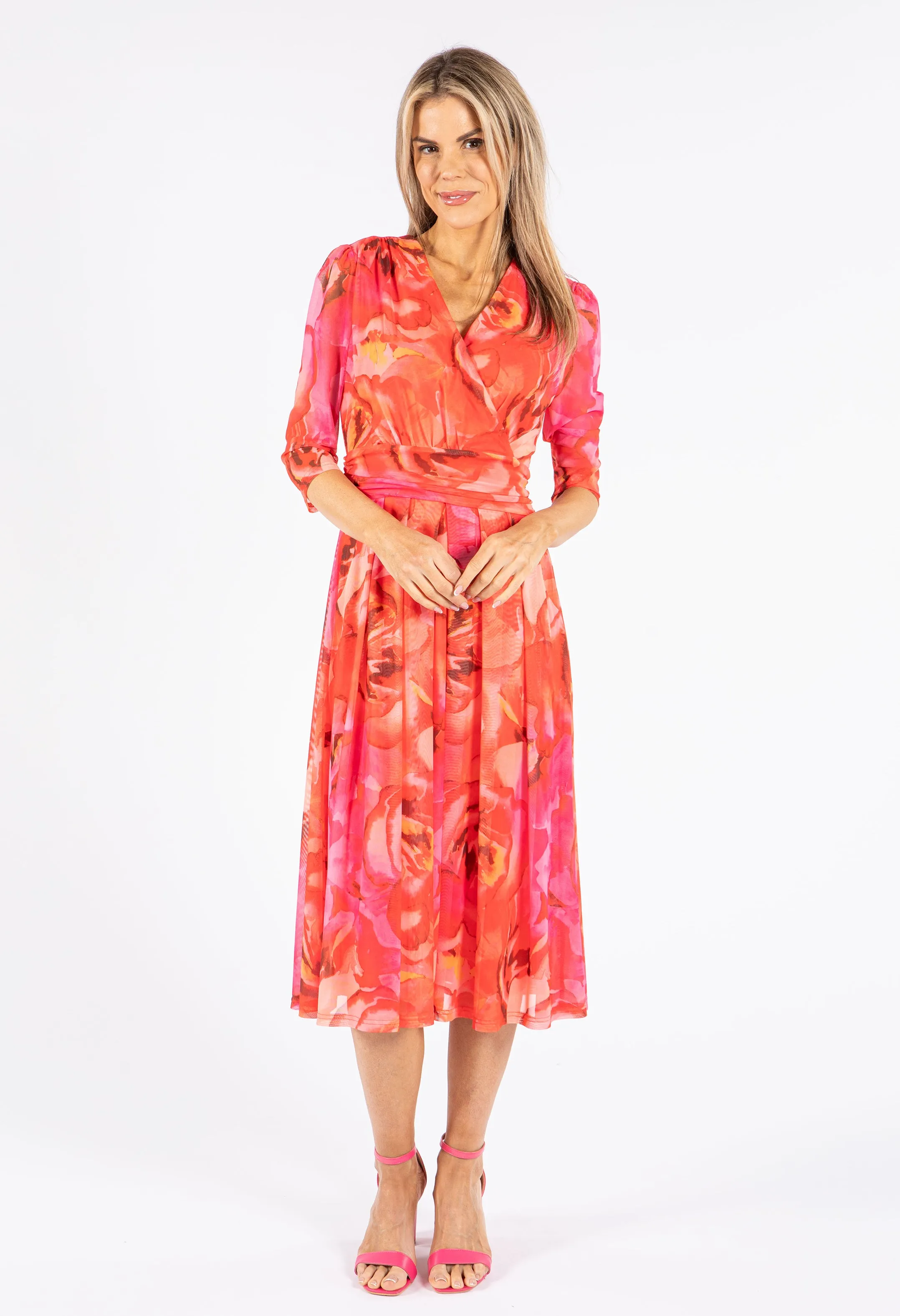 Sunset Floral Dress