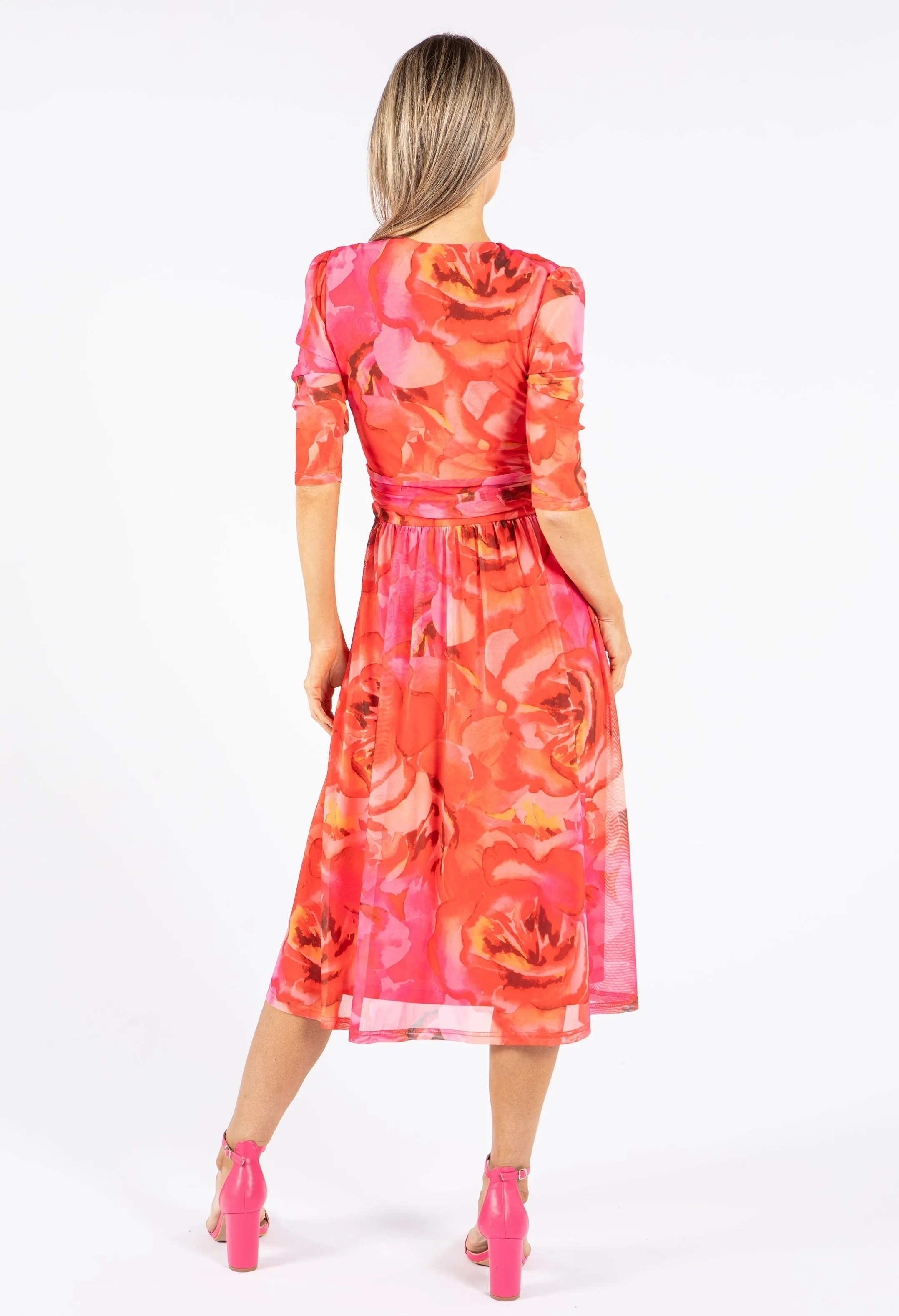 Sunset Floral Dress