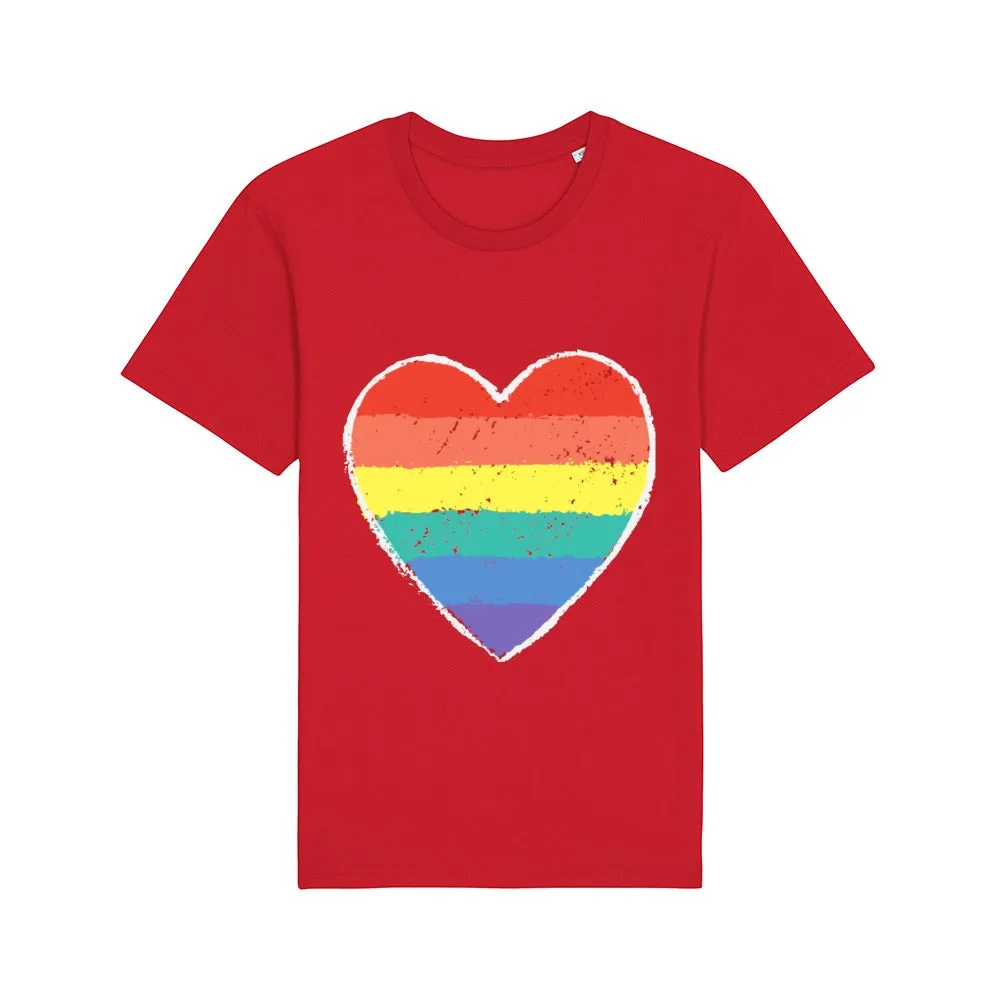 T - Shirt - Rainbow Heart