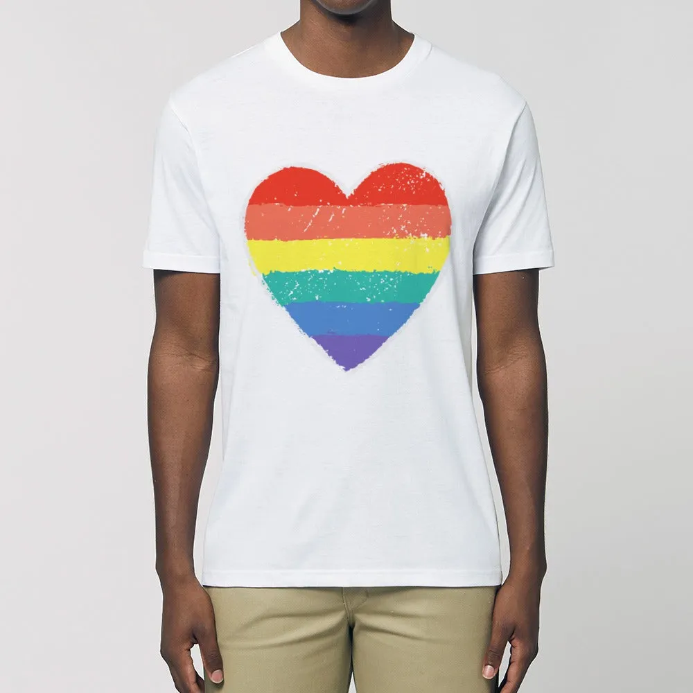 T - Shirt - Rainbow Heart