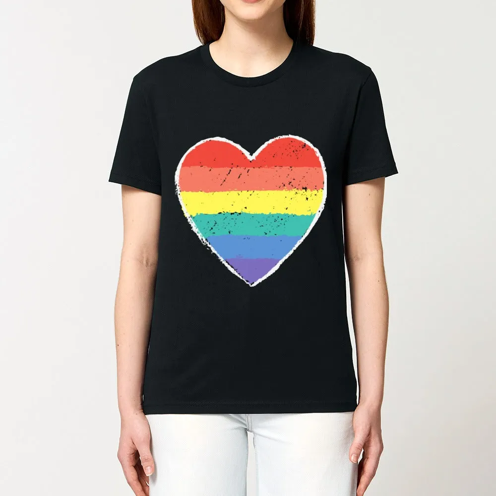 T - Shirt - Rainbow Heart