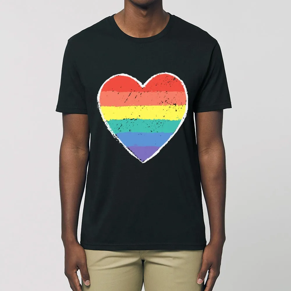 T - Shirt - Rainbow Heart