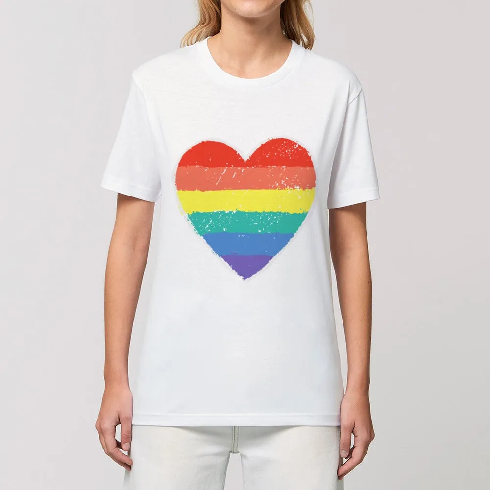 T - Shirt - Rainbow Heart