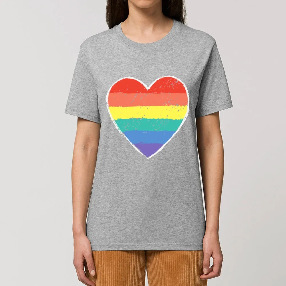 T - Shirt - Rainbow Heart