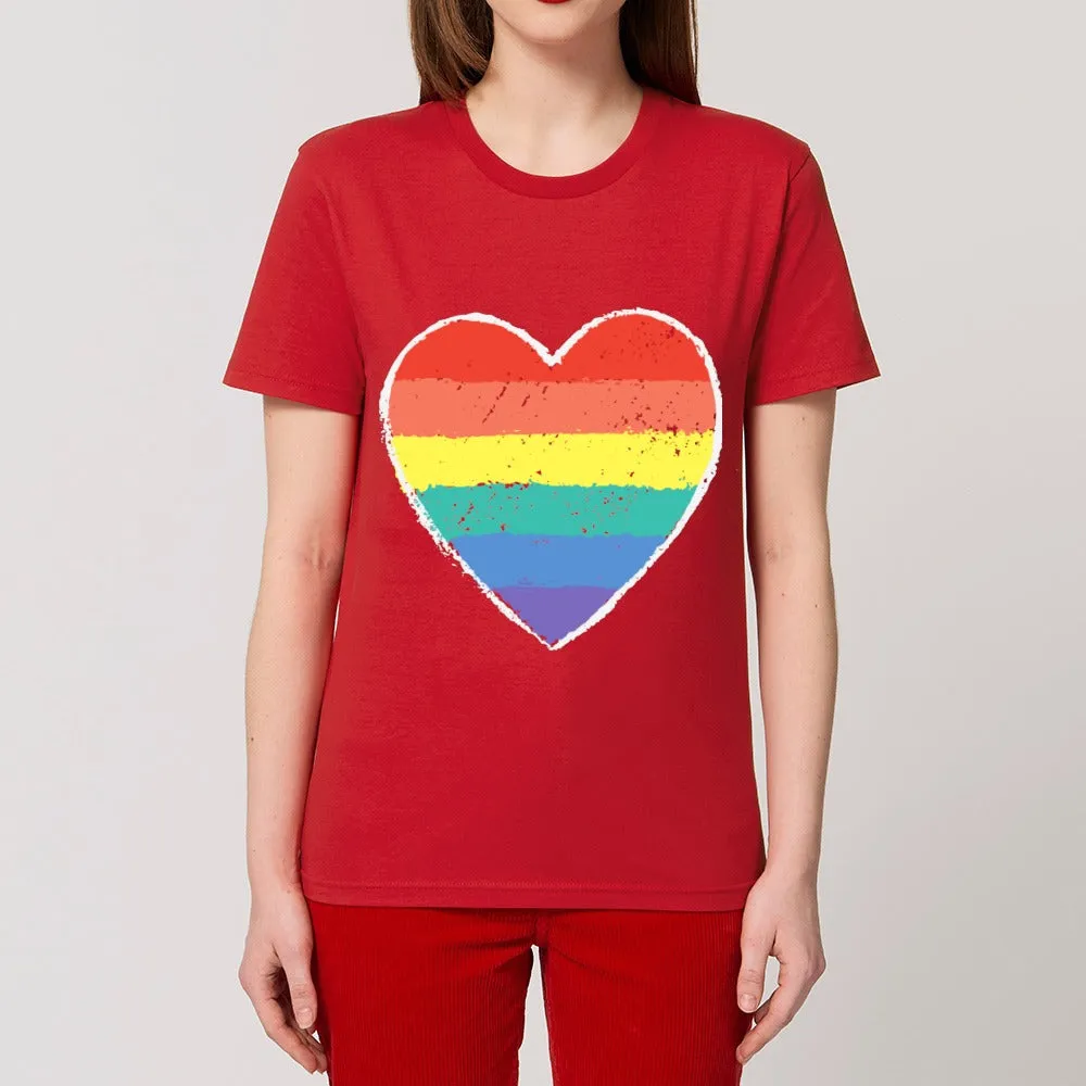 T - Shirt - Rainbow Heart