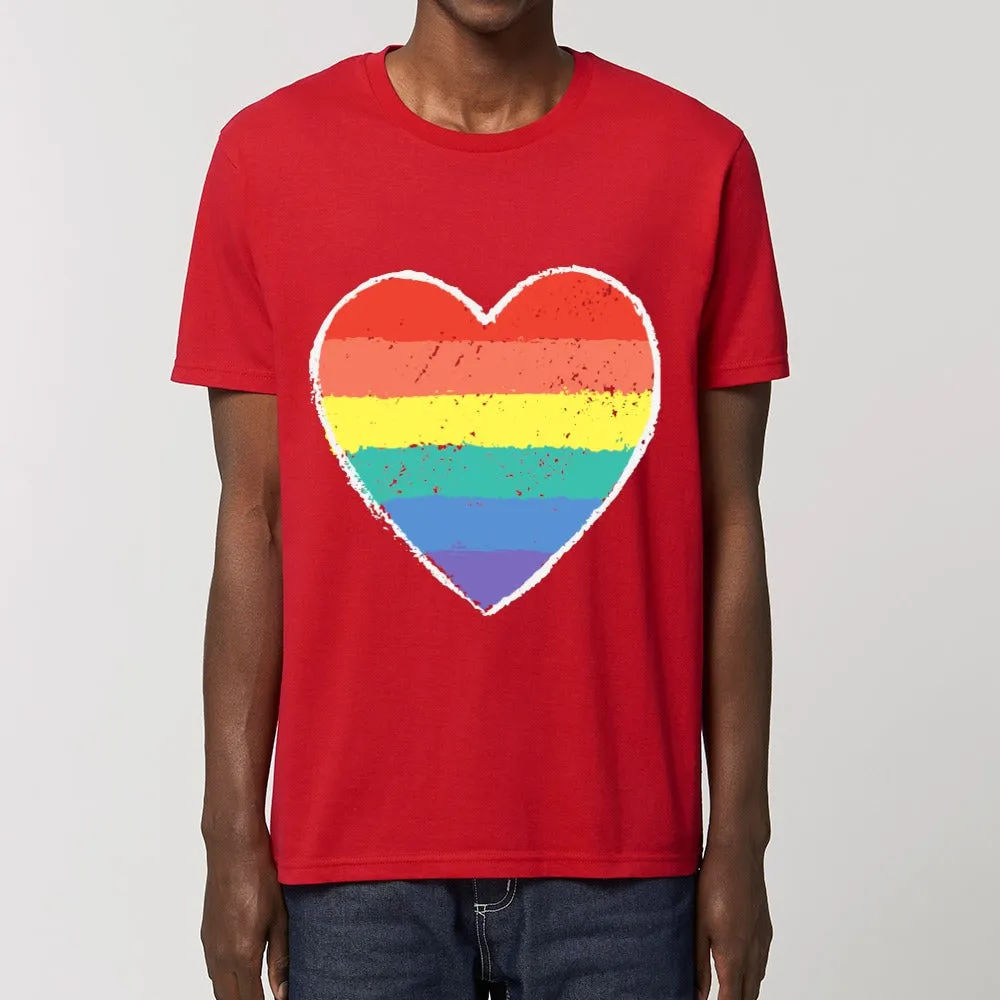 T - Shirt - Rainbow Heart