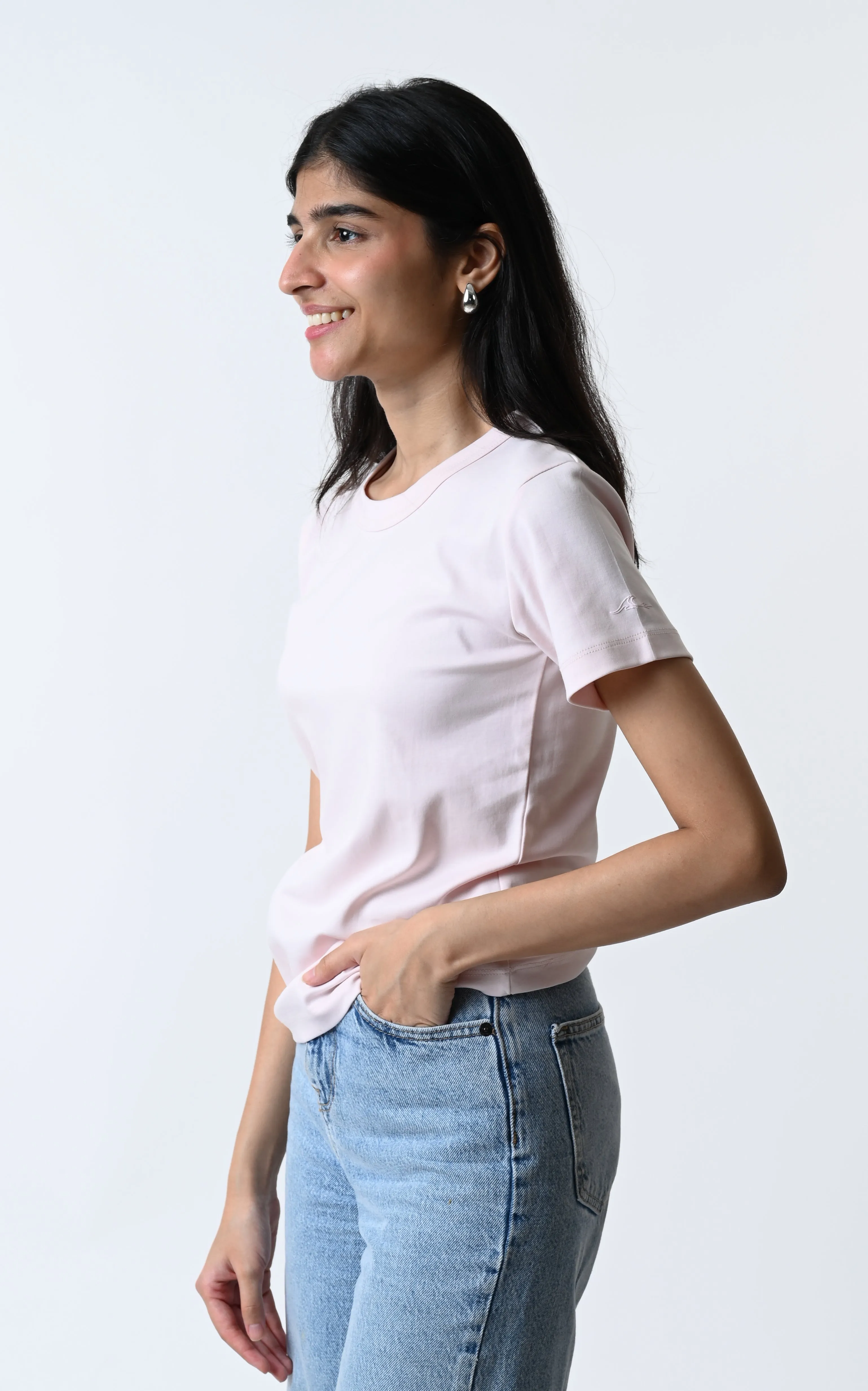 The Ultimate Comfort Tee (BABY PINK)