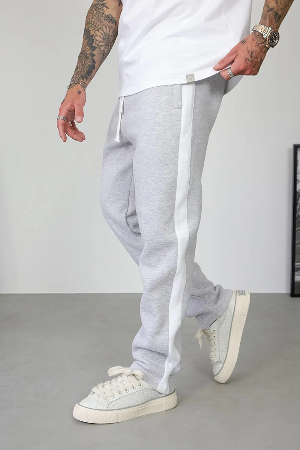 Track Pants - Grey Marl