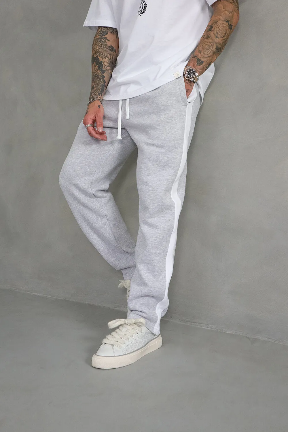 Track Pants - Grey Marl