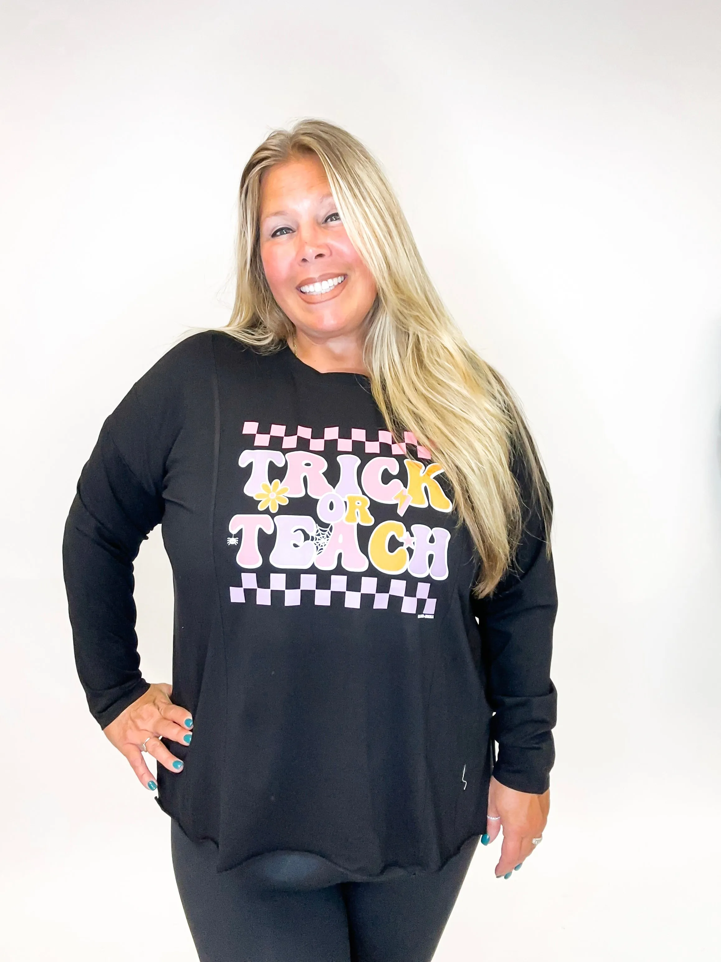 Trick or Teach Top - Reg/Curvy - FINAL SALE