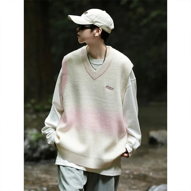 Vatican Gradient V-neck Vest
