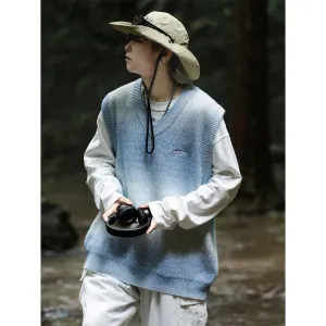 Vatican Gradient V-neck Vest